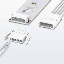 Connettori per circuiti stampati con connessione a crimpare